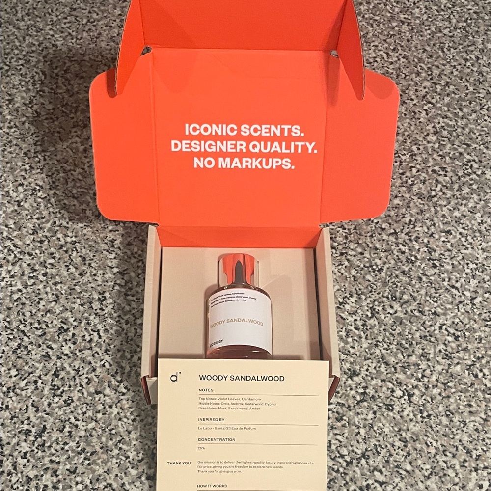 Dossier Woody Sandalwood Fragrance 50ML